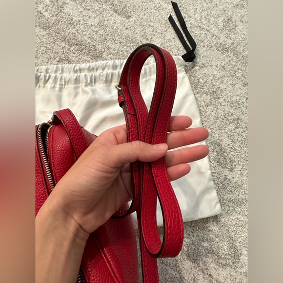 SOLD Gucci Red Camera Bag - Picture 17 of 17